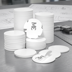 Custom NFC 125kHz Mini Token PETG Anti Metal RFID Coin Tag Disc <b>Card</b> Adhesive Sticker Weatherproof 10-Year Retention Model - Product Image 4