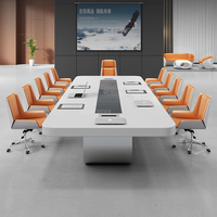 Mobilier de bureau Ensemble de bureau Table de bureau pour salle de conférence Table de réunion Tables de conférence modernes