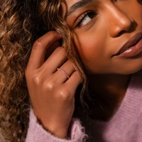 Bagues ou alliances personnalisées en acier inoxydable 316L plaqué or/argent avec pierres précieuses colorées pour femmes