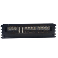 Amplificateur de puissance pour voiture 4*80W RMS, modèle populaire, bon prix, amplificateur audio de voiture 4 canaux classe AB