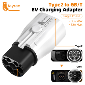 Adaptateur Feyree Type 2 vers GBT, 3 phases, 32A 16A, taux de charge max. 22kW, pour convertisseur de prise de station de recharge AC Type 2 vers voitures GBT - Product Image 6