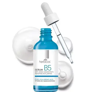 Sıcak satış OEM kendi marka 50ml doğal 5% Vitamin B5 yüz bakımı Serum yüz Anti-Aging beyazlatma Niacinamide Serum