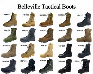 נעלי טקטיות מדבריות מרובות שכבות עם סוליית ריפוד, פופולריות בשוק המצרי, במחיר זול, נגד לחות, עם רוכסן, דגם HSM175 - Product Image 6