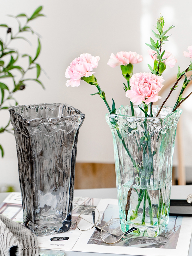 Factory Produced Wholesale Glass Flower Vase for Home Decor