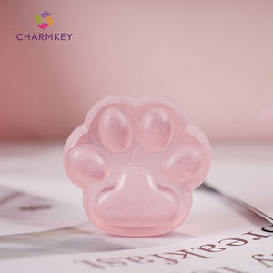 Succsion Body Cleansing <span class=keywords><strong>Savon</strong></span> pour animaux de compagnie au parfum de pêche de bonne qualité en forme de patte de <span class=keywords><strong>chat</strong></span> mignon - Product Image 6