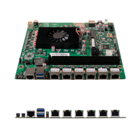 Carte mère pare-feu industriel SHINEMAN Intel Core I5 6200U Dual Core 6 NIC 2.5GbE routeur réseau ROS PfSense