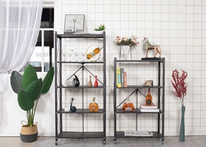 Étagère <span class=keywords><strong>de</strong></span> rangement Étagère <span class=keywords><strong>de</strong></span> rangement <span class=keywords><strong>de</strong></span> <span class=keywords><strong>garage</strong></span> robuste Étagère <span class=keywords><strong>de</strong></span> cuisine en métal noir - Product Image 5