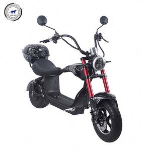 Citycoco 2021, nouveau modè<span class=keywords><strong>le</strong></span>, 2 grandes roues, 1000W, scooter électrique antivol, populaire aux États-Unis et en Europe - Product Image 4