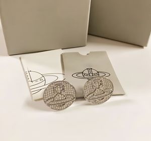 Boucles d'oreilles pendantes Saturne tendance en alliage de zircon électroplaqué avec perles, bijoux raffinés pour femmes - Product Image 5