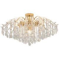 Luminaire français Lustre en cristal de luxe Suspension Restaurant Chambre Lustre Lampe Vente en gros