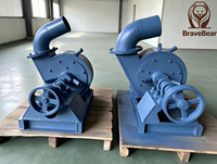 Pompa Pasir Pelat Baja Tekanan Tinggi BraveBear Model OEM BHSP200 untuk Pertambangan, Pertanian, Penanganan Lumpur, Sentrifugal, Self-priming