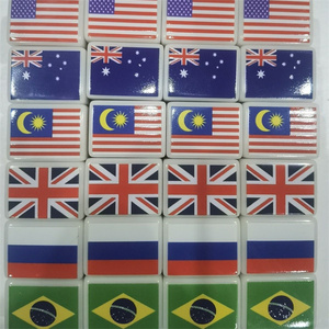 Mahjong personnalisé en gros, 30 mm, bleu, <span class=keywords><strong>Escape</strong></span> Mahjong, best-seller, jeux de société européens et américains, autocollant américain, Mahjong - Product Image 2