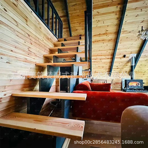 Casa Triangular Portátil de Madera, Moderna, Anticorrosiva, Ecológica, Fácil Instalación para Alojamiento en Hoteles - Product Image 3