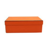 Vente en gros de boîtes à chaussures en carton d'emballage de produit vide de luxe boîtes rigides faites à la main en carton chaussures et vêtements