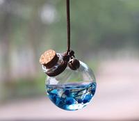 Bouteille exquis en verre pour voiture, accessoire de véhicule, diffuseur de parfum, élégant, vente en gros, ml
