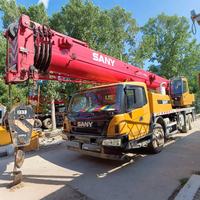 Prix de vente réel Sany Stc250t 25 tonnes grue de voiture grue de camion mobile hydraulique utilisée à vendre