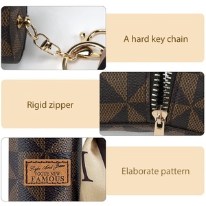 Exquisito Llavero de Moda, Mini Bolsa Impermeable Ecológica Portátil, Bolsa de Almacenamiento de PU para Pañuelos de Seda y Lápices Labiales, Aniversario - Product Image 2