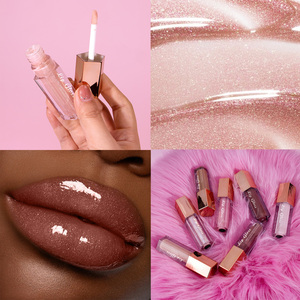 Fournisseurs de <span class=keywords><strong>Gloss</strong></span> à Lèvres Maquillage Cosmétique en Gros Marque Privée Nude Bio Transparent Brillant Végétalien - Product Image 4