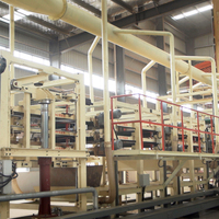 Machine de production automatique la plus avancée, machine à fabriquer des panneaux MDF, machine à panneaux à base de bois