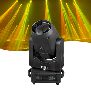 Projecteur à tête mobile 295W, <span class=keywords><strong>2</strong></span> prismes OSR 295, ampoule PLP 280, contrôle DMX512, éclairage de scène pour DJ, discothèque, concert, spectacle en direct - Product Image 6