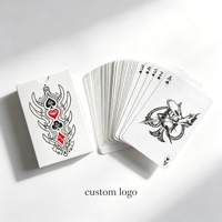 Fabricant de haute qualité de jeux de cartes de poker en PVC, impression de cartes de jeu classiques avec feuille d'argent laser, cartes de poker personnalisées