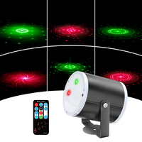 Prix promotionnel, OEM, lumières laser disco activées par le son, rouge/vert, 16 motifs, IP33, lumières de scène pour DJ, lumières de fête
