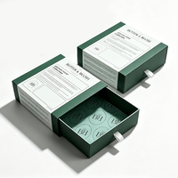Boîte cadeau personnalisée avec logo imprimé, boîte rigide en papier de luxe pour produits de soin de la peau et savons, avec intérieur personnalisé