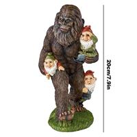 Nouveaux produits innovants pour l'importation grand ours statue ours noir figurine résine maison statue