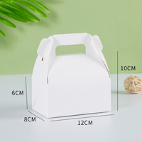 Boîte d'emballage personnalisée pour gâteaux, bonbons et desserts, portable, avec poignée