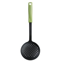 Nouvel ensemble d'ustensiles de cuisine en nylon avec louche, spatule, cuillère solide, écumoire et cuillère à pâtes
