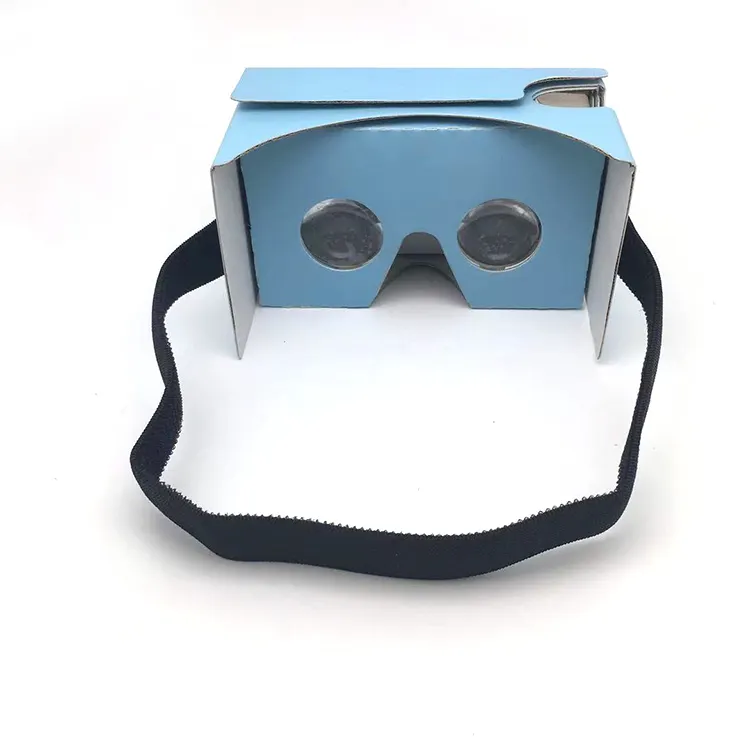 Lunettes rv 3D en carton personnalisables, pour smartphones Android, iPhone, Samsung, Huawei, casque d'écoute avec mesure de réalité virtuelle, pour téléphones portables