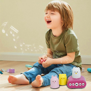 Reproductor <span class=keywords><strong>de</strong></span> Música NFC Interactivo con Diseño <span class=keywords><strong>de</strong></span> Oso <span class=keywords><strong>de</strong></span> Dibujos Animados y Máquina <span class=keywords><strong>de</strong></span> Aprendizaje Temprano para Niños, Cambia la Figura para Seleccionar Historias - Product Image 5