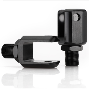 Partie de suspension de <span class=keywords><strong>moto</strong></span>-Adaptateur d'<span class=keywords><strong>amortisseur</strong></span> pneumatique Extrémité de fourche en U, oeil de 10mm/12mm/14mm, anneau en cuivre - Product Image 1