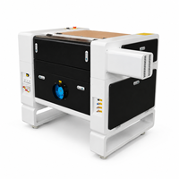 Machine de gravure laser CO2 3D de haute qualité 4060 pour métal