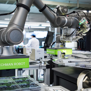 Robot collaboratif Techman AI Cobot, bras robotique avec charge utile de 5 à 35 kg, vision intégrée, solutions personnalisées, inspection de la qualité, assemblage - Product Image 3
