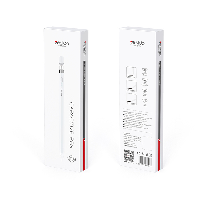 High Sensitive POM Fine Point Tip Pencil Drawing Tablet Active Capacitive Stylus Pen for Touch Screen IP Tablet