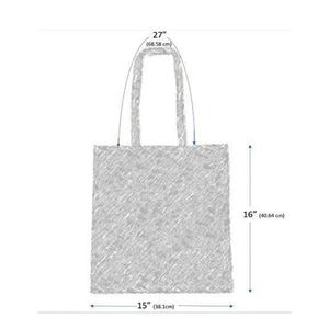 Red Fashion Shopping Print Canvas Tote <b>Bag</b> Reusable Custom <b>Bags</b> Wholesale With Logo - Product Image 2