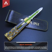 Couteaux papillon APEX Hero Power Kid Heirloom, armes, objets d'entraînement, artisanat, ornements, accessoires de cosplay pour mariage et remise de diplôme