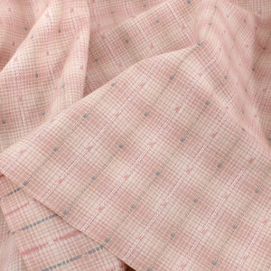 Tissu Jacquard Dégradé Lavé à Rayures Effet Lin Respirant et Léger pour Robe Chemise Vintage Matière DIY pour Vêtements - Product Image 5