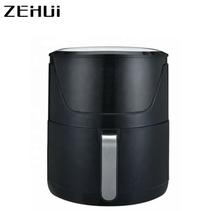 Cuisinière électrique multifonctionnelle à double panier en acier inoxydable pour la maison, contrôle numérique, friteuse à <span class=keywords><strong>air</strong></span> saine sans huile, capacité de 6 L, 1800 W - Product Image 1