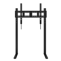 Base Universal para TV de Piso HILLPORT, para Pantallas Planas LCD y Plasma de 55-100 Pulgadas, Capacidad de Carga de 75 kg, VESA 100-900x600 mm, Soporte de Altura Ajustable
