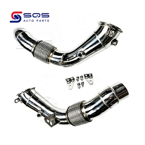 Tuyau d'échappement droit poli de haute qualité SQS OEM/ODM pour BMW F10 M5 F06 M6 – Tuyaux d'essai - Product Image 5