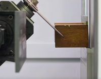 Fresadora CNC 400 para Perfiles de Aluminio con Ángulo Arbitrario de ±90 Grados, Sierra de Alta Precisión