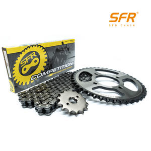 SFR nouvel état en acier de haute qualité moto chaîne pignon ensemble Transmission pour <span class=keywords><strong>Freeride</strong></span> E-XC Stark VARG électrique Dirt Bike - Product Image 5