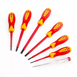 Hochwertiger 8-teiliger elektrischer Tests tift für den Haushalt 1000-Spannungstester und <span class=keywords><strong>VDE</strong></span>-isolierter Isolationsschraubendreher-Set - Product Image 1