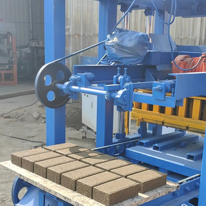 Gạch rỗng xi măng bán tự động và máy làm khối, dây chuyền sản xuất paver lồng vào nhau - Product Image 6