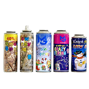 Bán Buôn Đường Kính 45/52/65Mm Màu Tuyết Phun Aerosol Tinplate Lon Rỗng Cho Đám Cưới Và Giáng Sinh Cho Hóa Chất Sử Dụng - Product Image 1