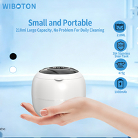 Nettoyeur à ultrasons Mini Sonic 210 ml 45 kHz pour appareils dentaires, protège-dents et petits bijoux