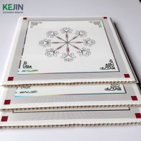 Panneau de plafond décoratif en PVC imperméable OEM fabriqué en Chine pour les projets d'hôtels et de bureaux au Mexique