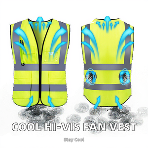 Chaleco Refrigerante de Verano, Uniforme sin Mangas de Poliéster Unisex - Product Image 2